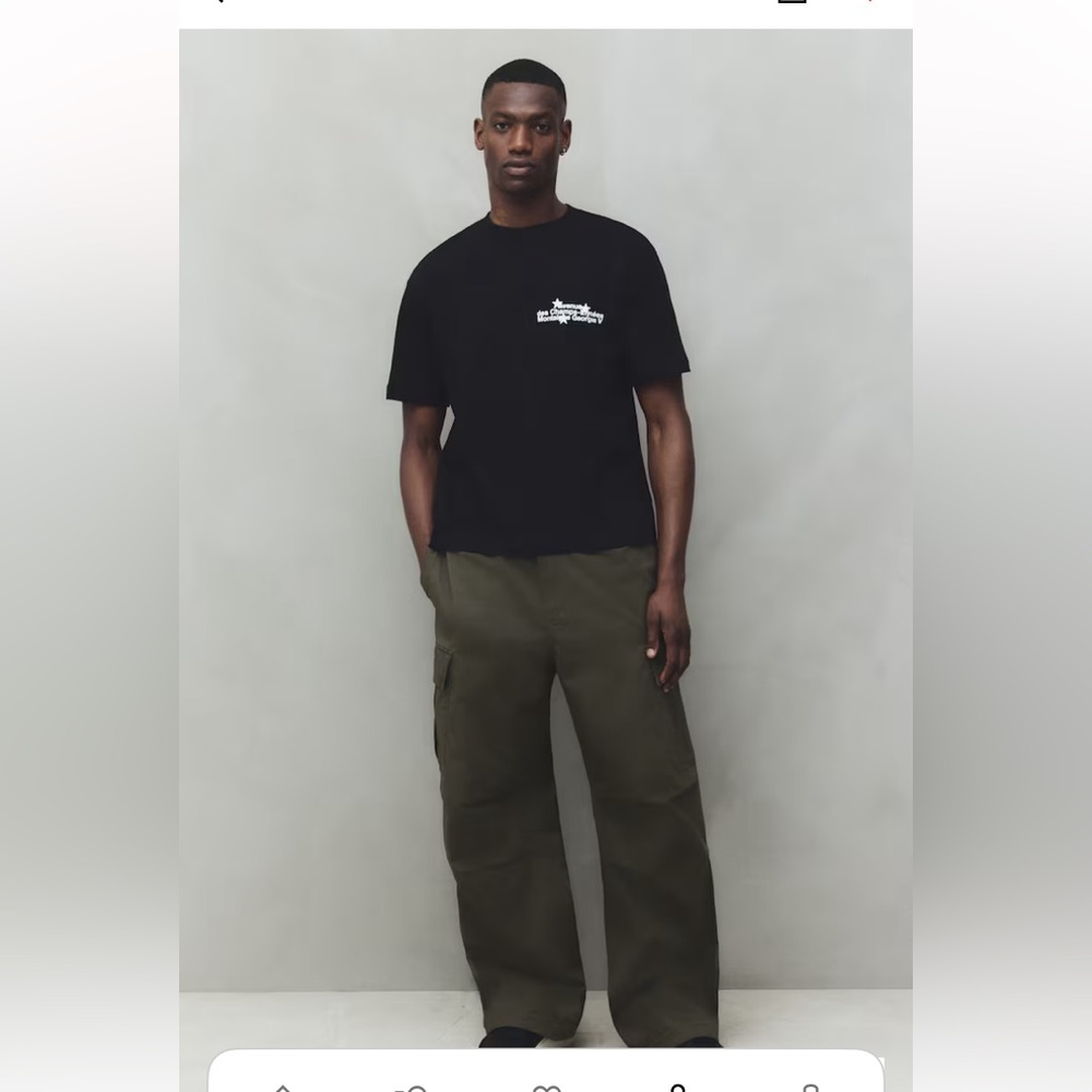 H&M Cargo Pants Olive